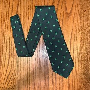 Hortex Ireland Polyester Necktie Vintage Tie Green